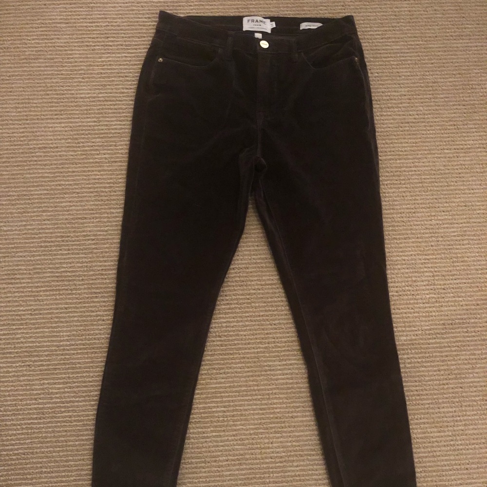 Frame velvet jeans